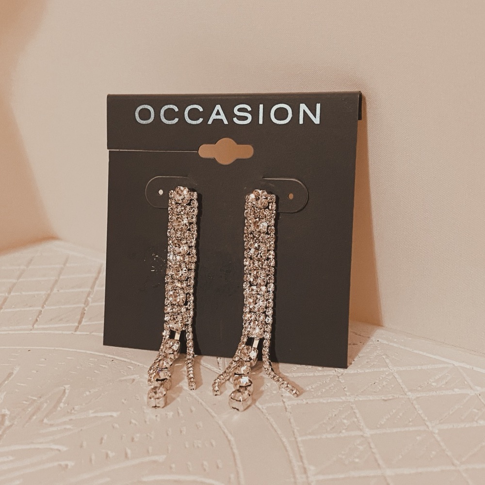 TEARDROP DIAMOND EARRINGS 😍😍✨by Occasion